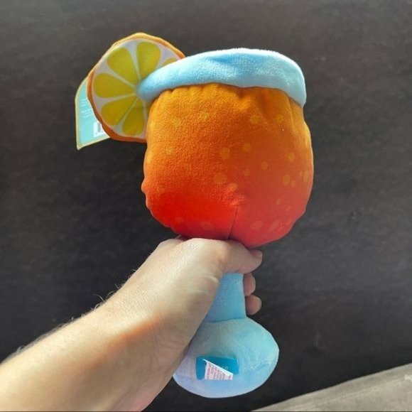 Bark dog chew toy crinkle Squeak Puperol Spritz Drink BarkBox vacation theme - Picture 8 of 11